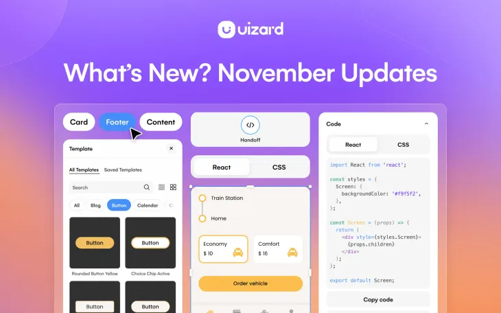 What's New? November Updates