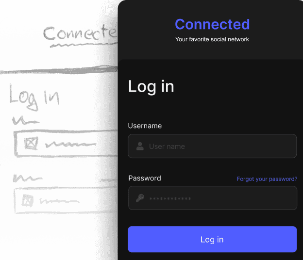 Uizard interface for the wireframe scanner