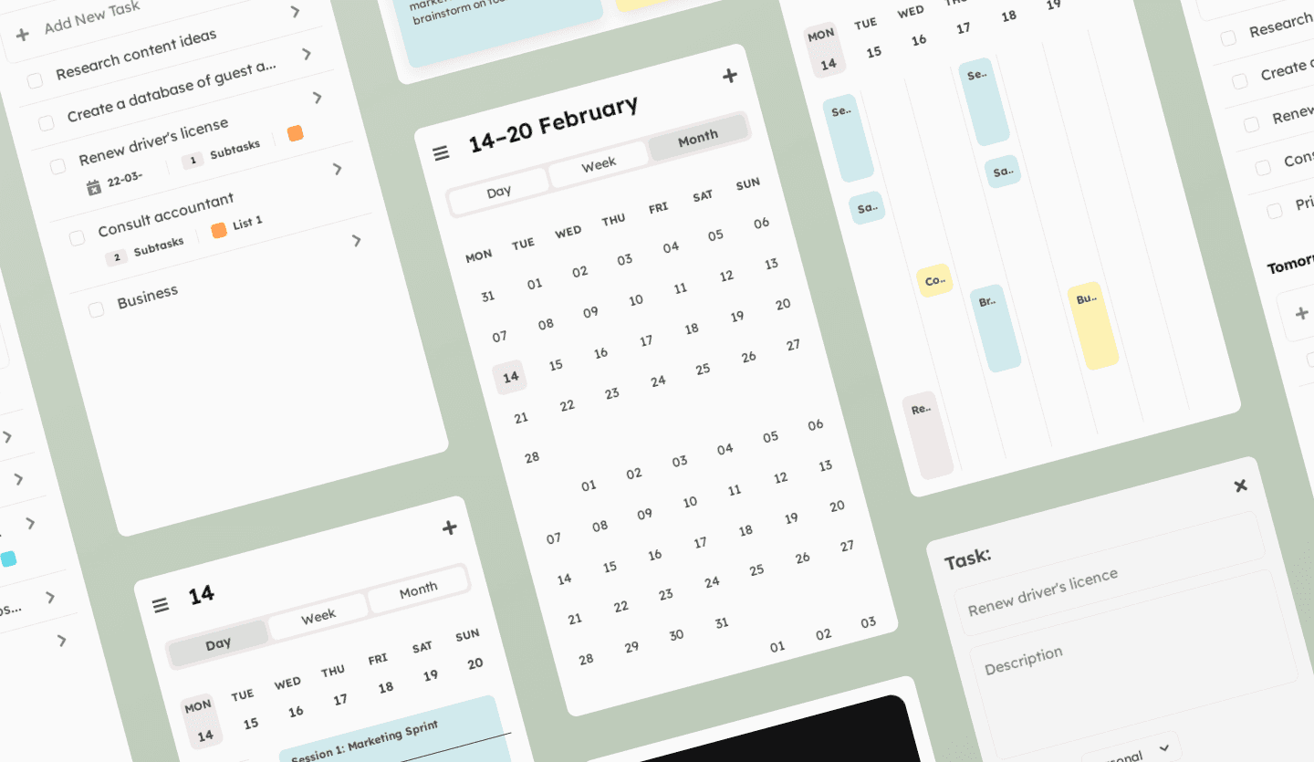 to do app design summary